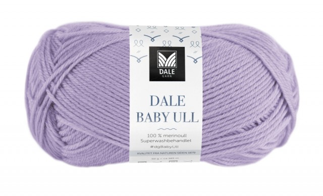 8532 Baby Ull - Lys Lavendel