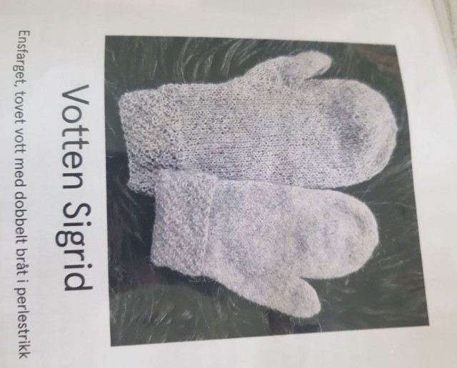Strikkepakke Votter Sigrid