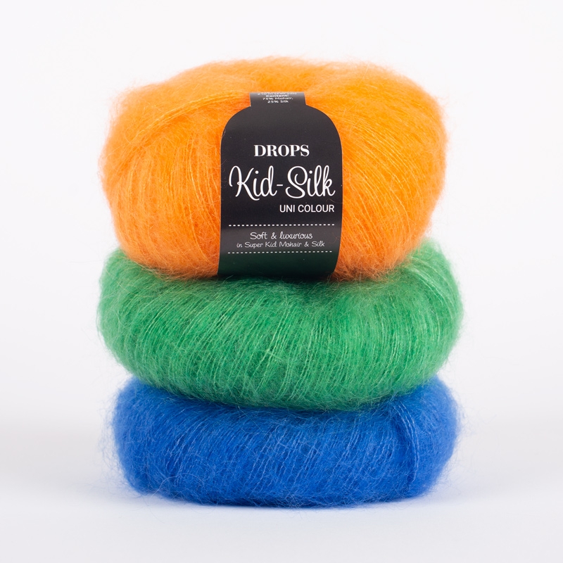 En herlig blanding av super kid mohair og silke